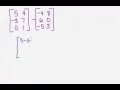 subtracting matrices