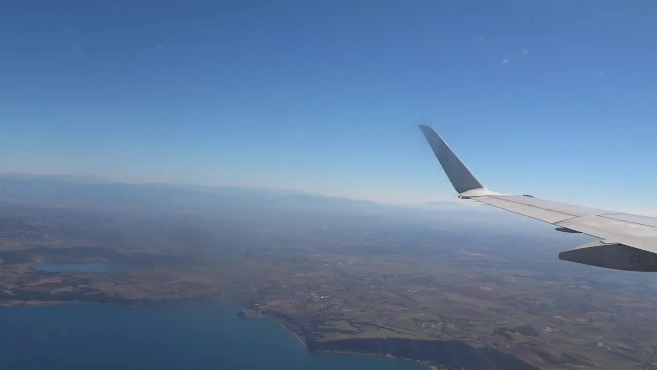 Hinflug nach Sardinien