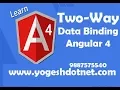 two way binding angular 4 angular 4 tutorial Lecture 11