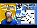 Learning Crossword Week 114 NYT Crossword Friday August 14 2026