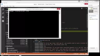 Debugging a Node js Sails app with Visual Studio Code