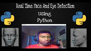 Face and Eye Detection using Opencv python