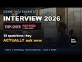 Azure Data Engineer Interview 2026 10 Questions They Actually Ask Now