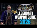 LOTRO s Legendary Weapons Explained Beginner Guide 2026