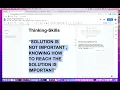 Dynamic Programming Part 2 Thinking Skills Kumar K