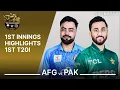 Download Lagu 1st Innings Highlights | Afghanistan vs Pakistan | T20I Tri Nation Series 2025 | Match 1 | M3Q1K