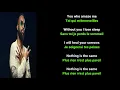 FALLY IPUPA lyrics 8eme merveille (paroles en anglais)