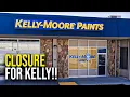 70 Year Old Kelly Moore Paints Is Going Out Of Business Has Closed All Of Its Stores