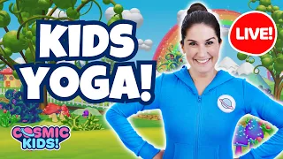 Kids Yoga LIVE 🌟 | Fun Yoga Adventures & Movement for Kids
