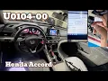 UO104-00 HONDA ACCORD 2018 FRONT RADAR