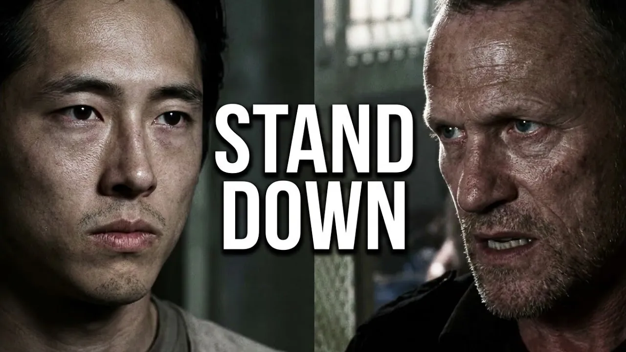 The Walking Dead: Glenn’s confrontation with Merle at the prison, Season 3, Episode 13.