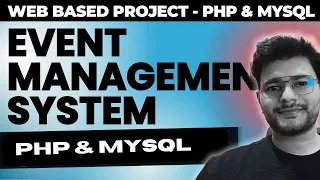 Event Management System using PHP and MYSQL