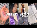 VLOG Luxury Nail Day at Ivy Glam Social Media Internship NTHS College Ceremony IMANI