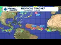 Tracking the Tropics Invest 92 94 continue to develop in the Atlantic