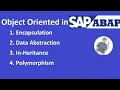 Object oriented in SAP ABAP Part - 1