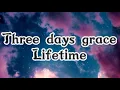 Three days grace-Lifetime