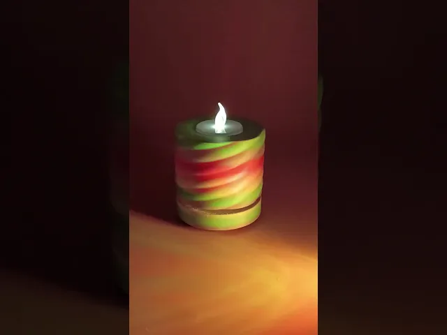 Fidget Spinner Tealight 4.stl video thumbnail