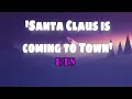 BTS - 'Santa Claus is coming to Town' (Holiday Disney) [LYRICS]