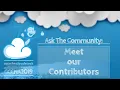 Ask The Community Meet Our Contributors