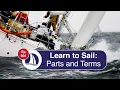 Ep 4 Learn to Sail Part 1 Parts of the Boat and Sailing Terminology