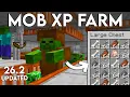 NEW UPDATED Minecraft Java 26 2 MOB XP FARM TUTORIAL Simple