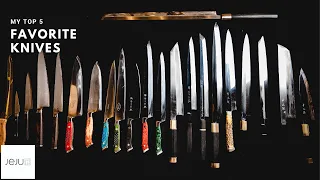 My Top Favorite Knives 