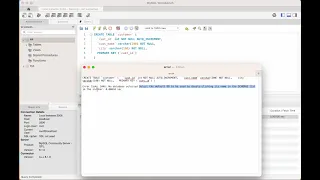 MySQL Error Code 1046 No database selected