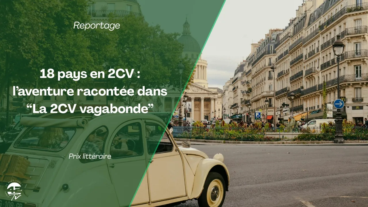 ⁣De la France au Laos en 2CV : l’incroyable voyage de Fabien et Coralie