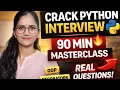Python Interview Questions Answers 2026 Complete Revision in 90 Minutes