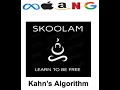 Kahn s Algorithm Topological Sorting Simple Explanation LeetCode 207 Course Schedule