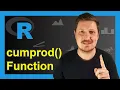 Calculate Cumulative Product in R Example Use cumprod Function to Compute Cumulative Product