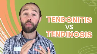 Tendonitis vs. Tendinosis (what they mean and how to treat them)