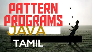 Pattern programs java Tamil