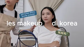 belajar makeup sama MUA korea