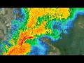 2024 Port Arthur Texas Supercell TDWR Radar Loop