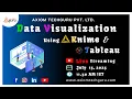 DATA VISUALIZATION using KNIME Analytics Platform and Tableau