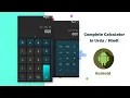 How to Create a Complete Calculater in Android Studio in Urdo Hindi