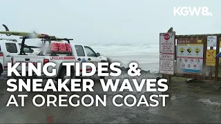 King tides hitting Oregon coast