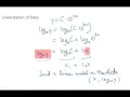 Data Fitting Exponential Model