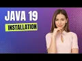 How to Install Java 19 JDK on Windows 10 2023