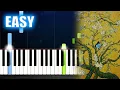 JVKE - golden hour - EASY Piano Tutorial