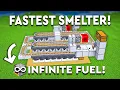 Minecraft BEST Super Smelter 1 21 - INFINITE FUEL