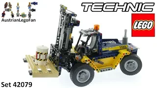 Lego Technic 42079 Heavy Duty Forklift Speed Build