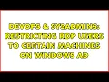 DevOps SysAdmins Restricting RDP users to certain machines on Windows AD