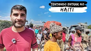 ON THE BORDER WITH HAITI (they didn't let us cross)