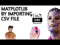 Matplotlib Plot Data From CSV File in Hindi Python Matplotlib Machine Learning Tutorial