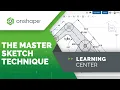 Master Sketch Technique Multi-Part Part Studios