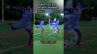 Before And After VFX Blue Lock Bluelock Anime 