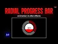 Create This Circular Progress Bar Animation in After Effects Progress Ring Animation Tutorial