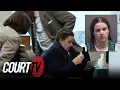 Panic Attack in Court while Texts Read in Tortured Son Murder Trial